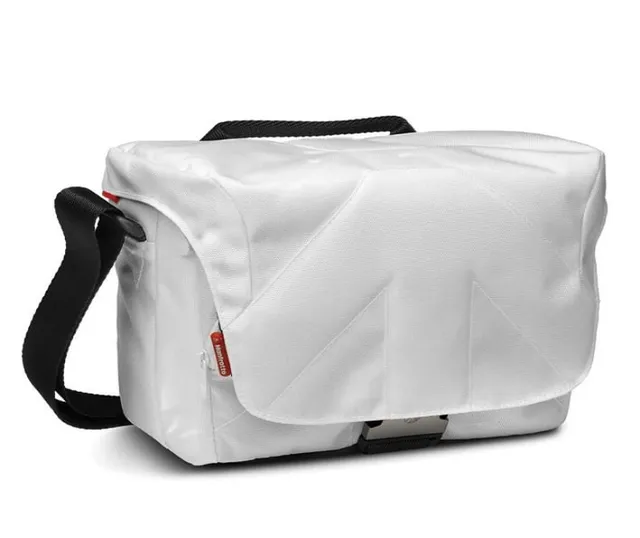 White messenger bag — GN Textile archive N° 09