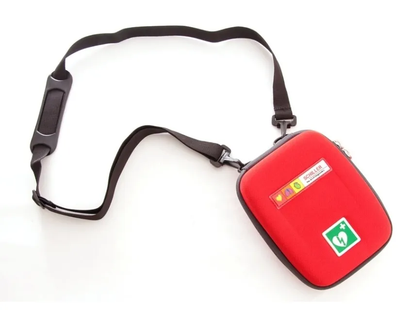 Schiller defibrillator case — GN Textile archive N° 47