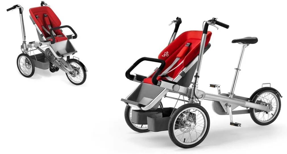 Stroller-bike seat — GN Textile archive N° 53