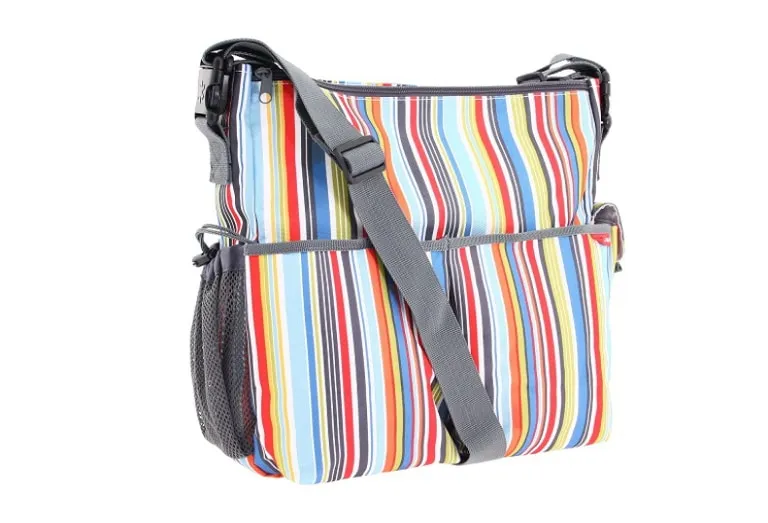 Striped everyday tote — GN Textile archive N° 03