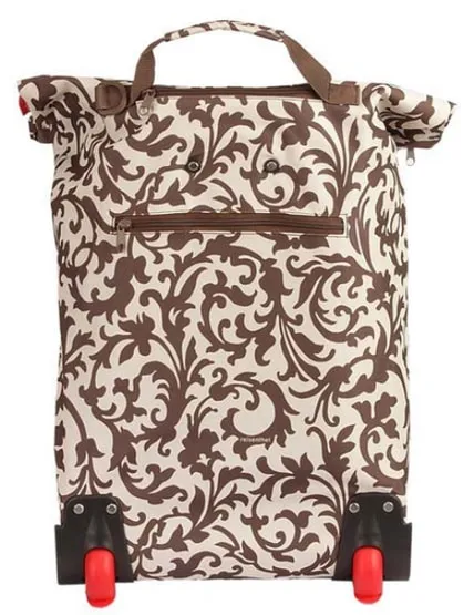 Wheeled shopper tote — GN Textile archive N° 06