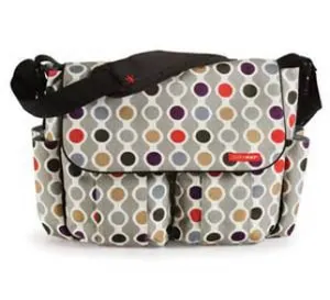 Patterned messenger bag — GN Textile archive N° 15