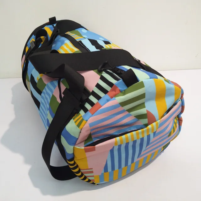 Patterned weekender — GN Textile archive N° 19